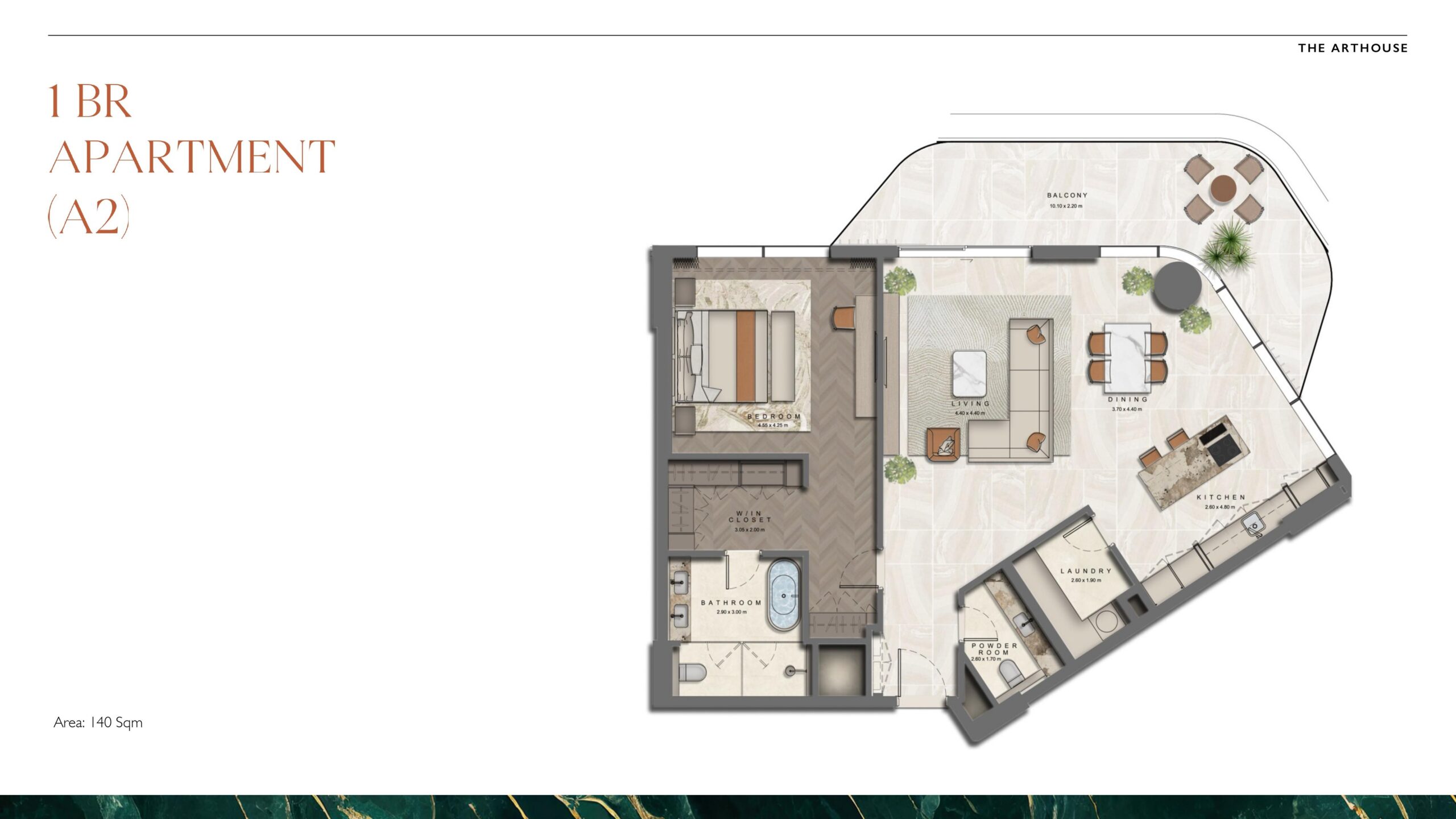 2BR Apartment at The Arthouse Abu Dhabi