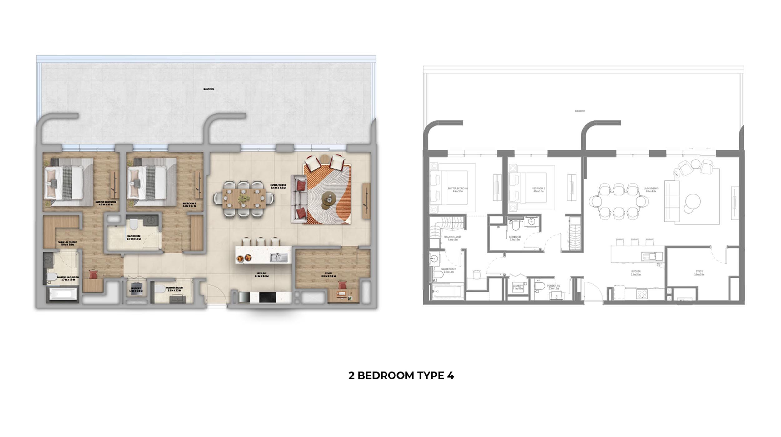 2 Bedroom Type 4