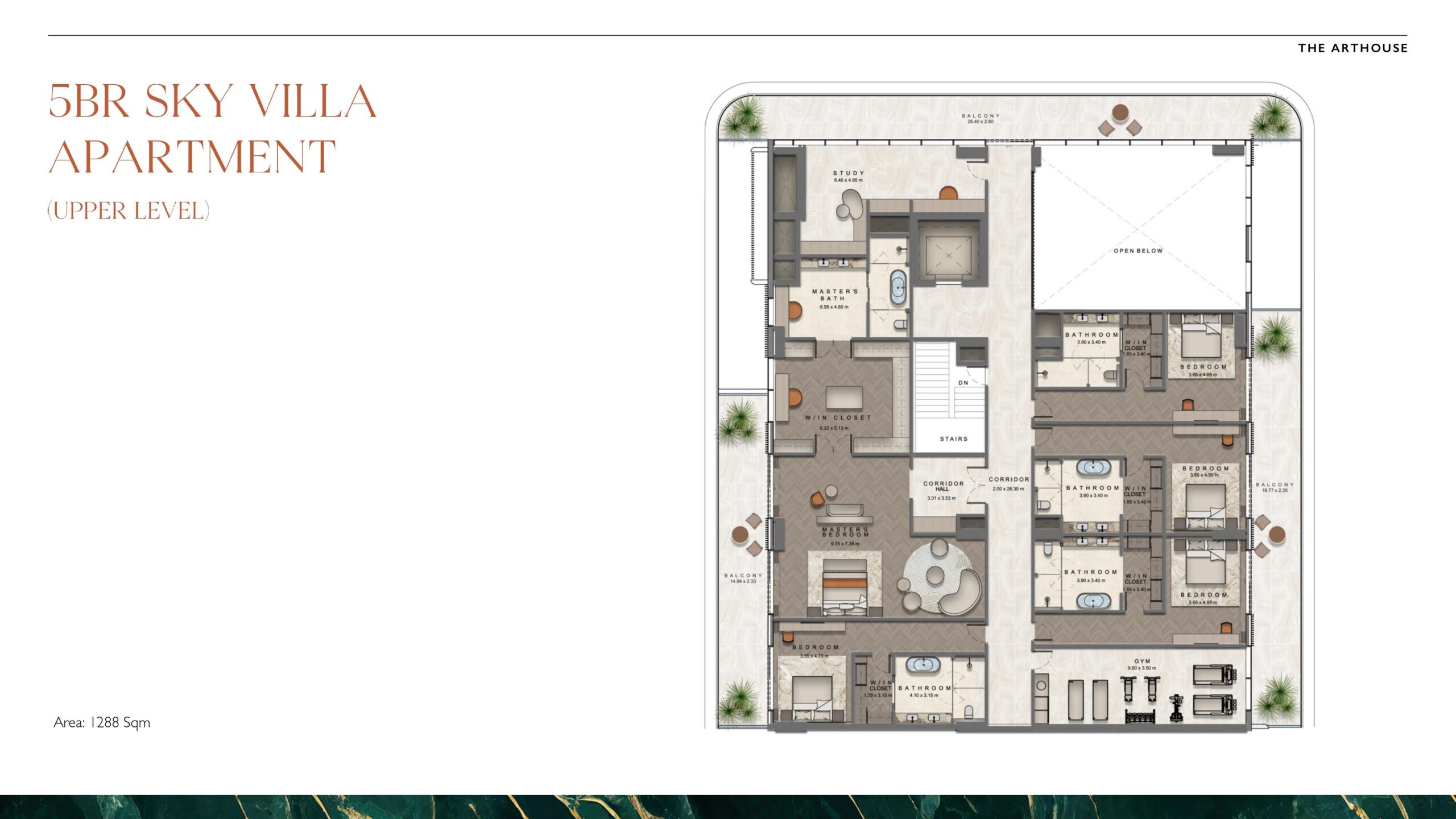 5BR L1 Apartment at The Arthouse Abu Dhabi