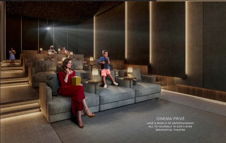 Cinema Prive at Louvre Residences Abu Dhabi