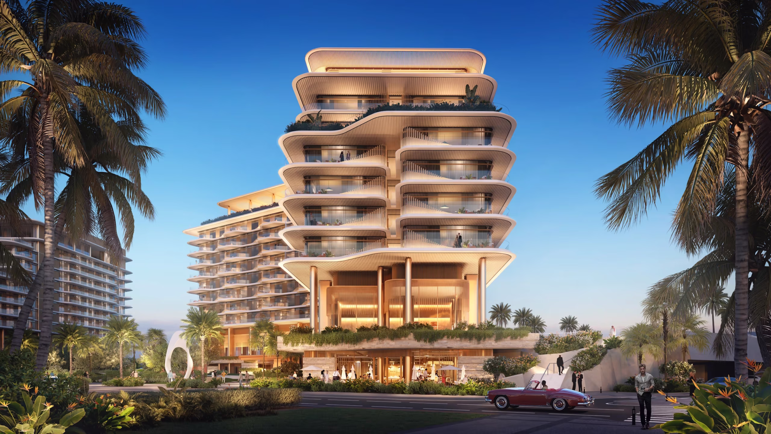 The Arthouse Abu Dhabi exterior showcasing premium design by Aldar