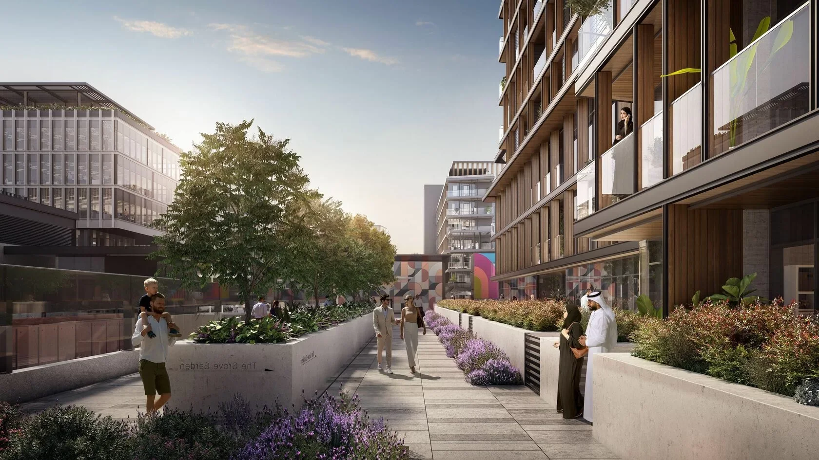 Grove Museum Views residential community in Abu Dhabi