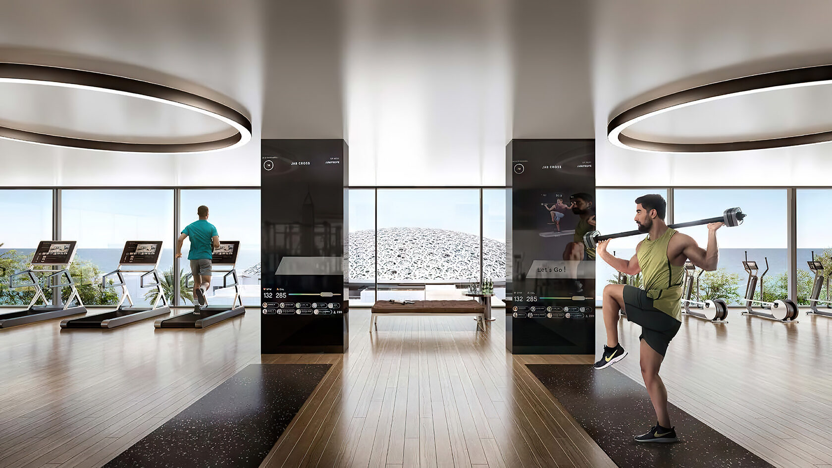 Central cultural district location of Louvre Residences