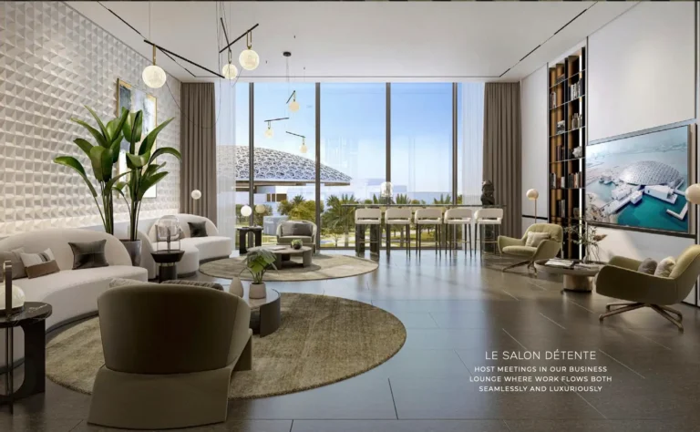LE SALON DÉTENTE at Louvre Residences Abu Dhabi