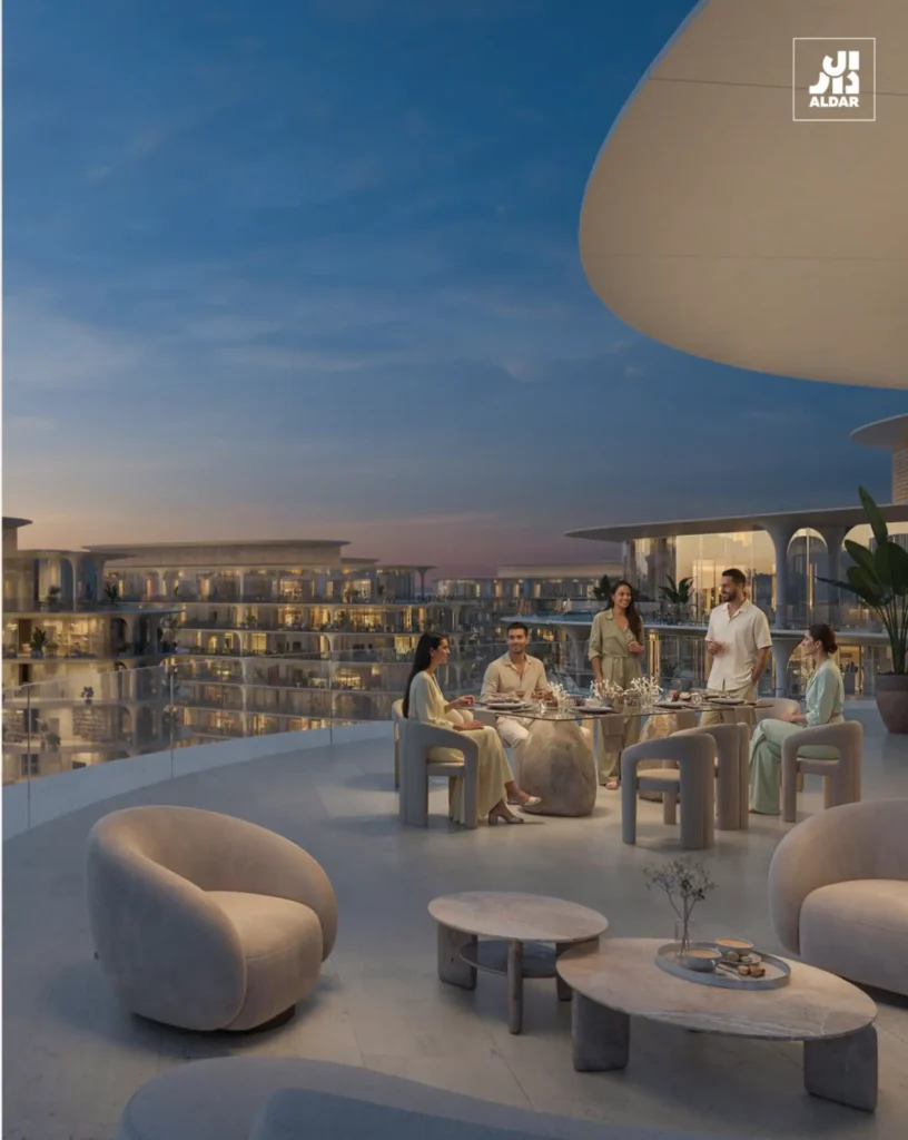 The Row Saadiyat Grove exterior architectural details