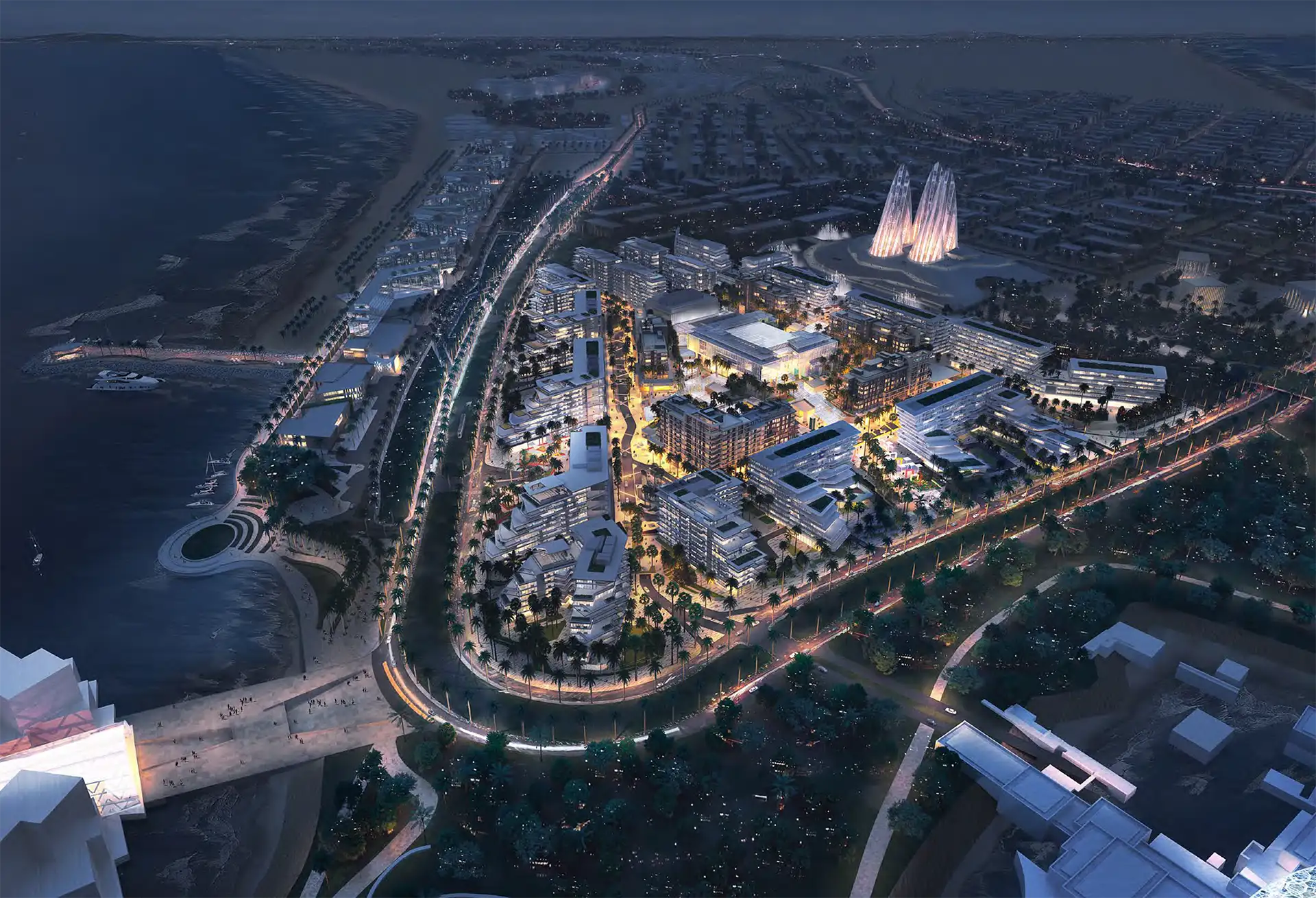 Modern residential architecture at Grove Museum Views