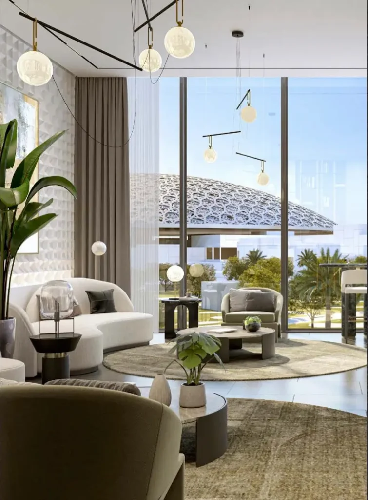 Entertainment amenities at Louvre Residences Abu Dhabi