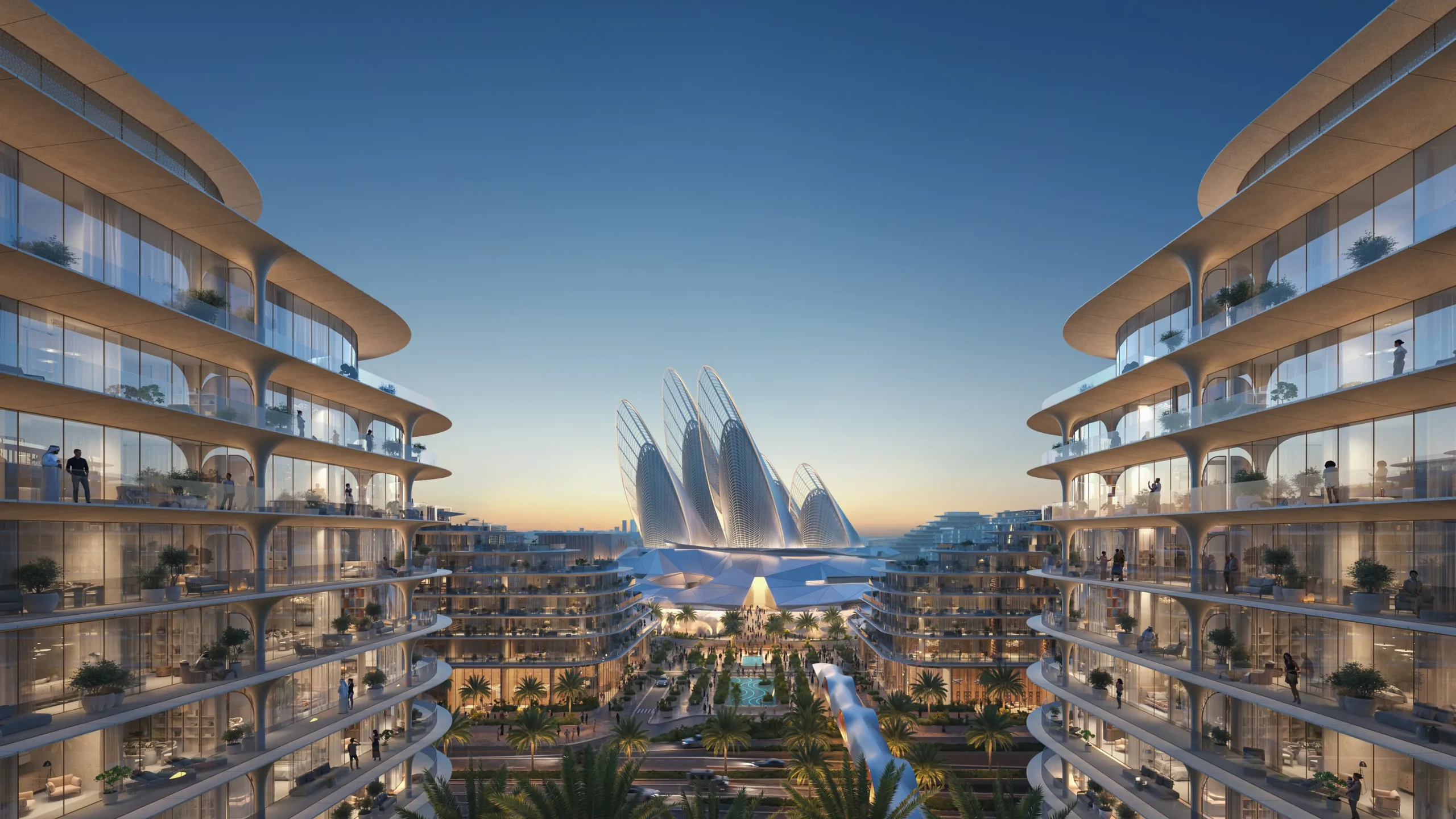 Luxury apartments at The Row Saadiyat Grove