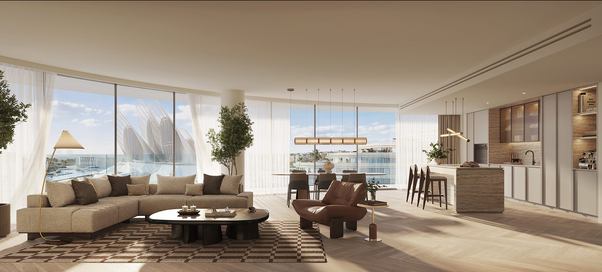 Where iconic architecture meets the cultural heart of Saadiyat Island.